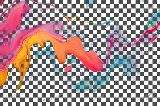 Liquid Marble Transparent Overlay Pngs