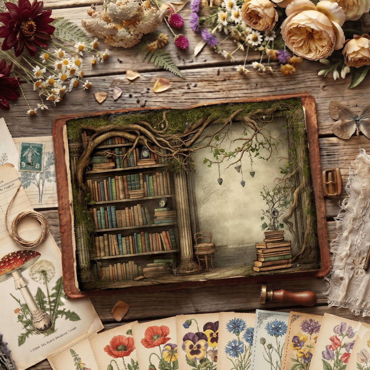 Magic Books Library Digital Papers