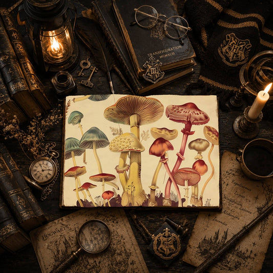 Magic Mushrooms Digital Papers
