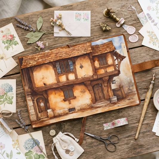 Medieval House Digital Papers