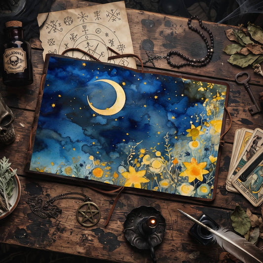 Moon Vg Digital Papers