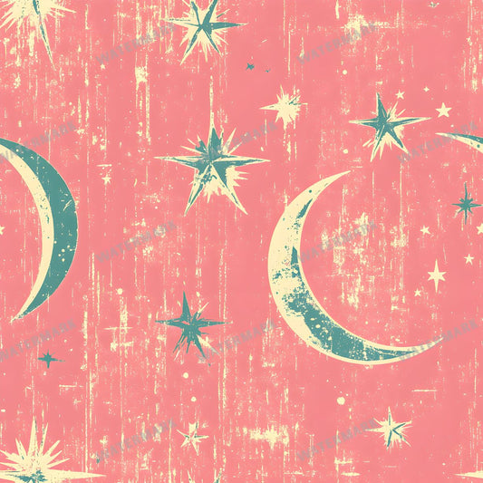 Moon Seamless Pattern