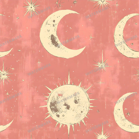 Moon Seamless Pattern