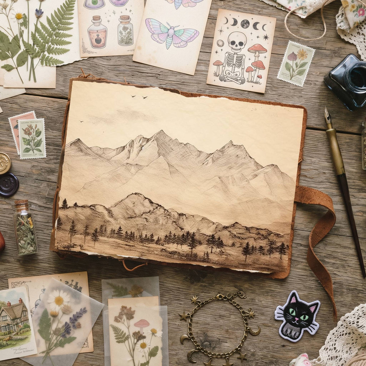 Mountains Digital Papers