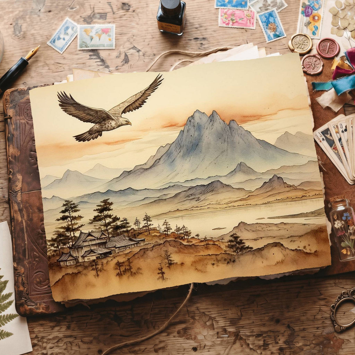 Mountains Digital Papers
