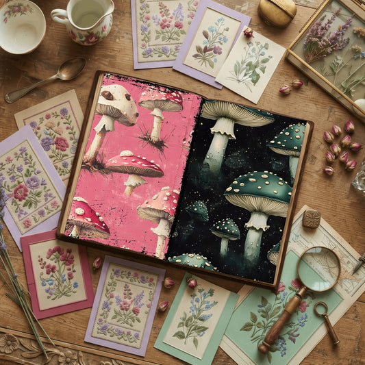Mushroom Digital Papers