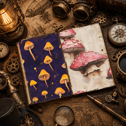 Mushroom Digital Papers