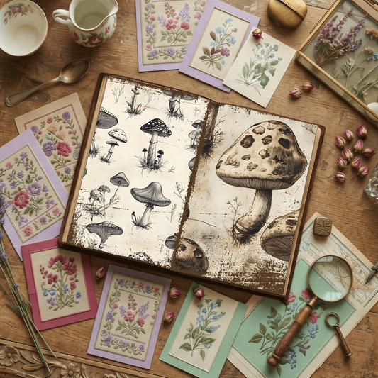 Mushroom Digital Papers