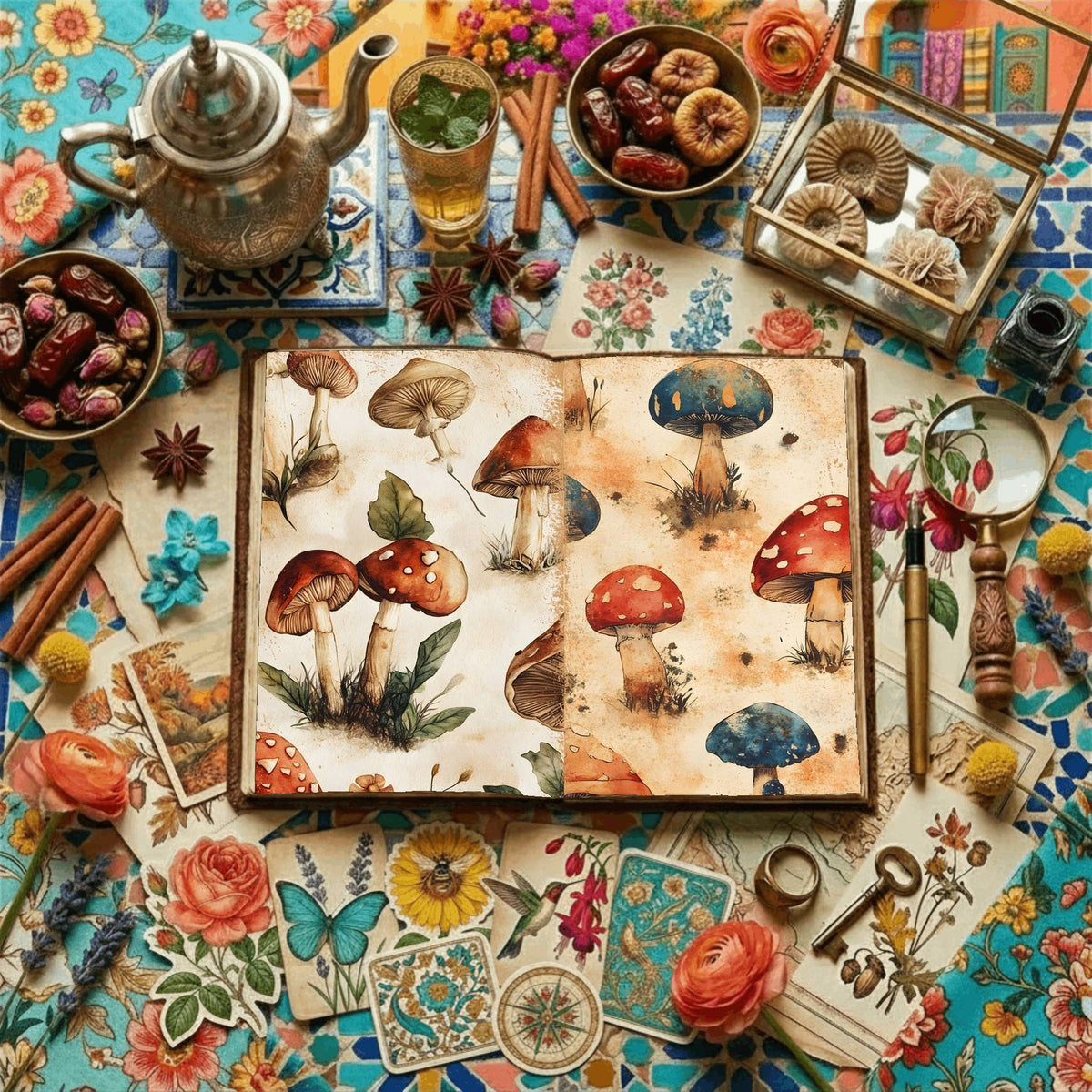 Mushroom Digital Papers