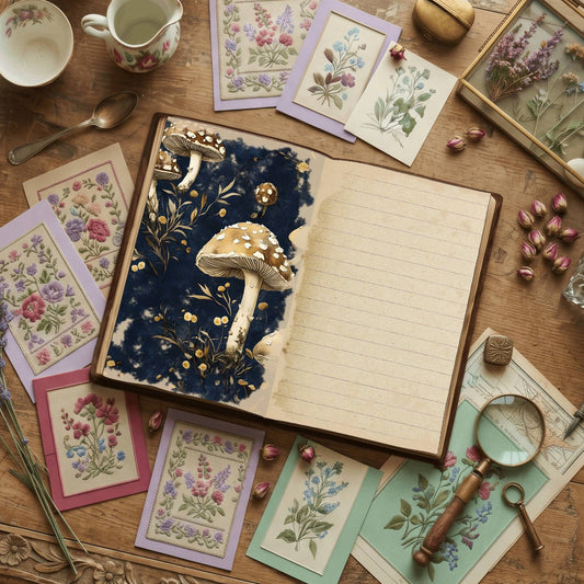 Mushroom Digital Papers