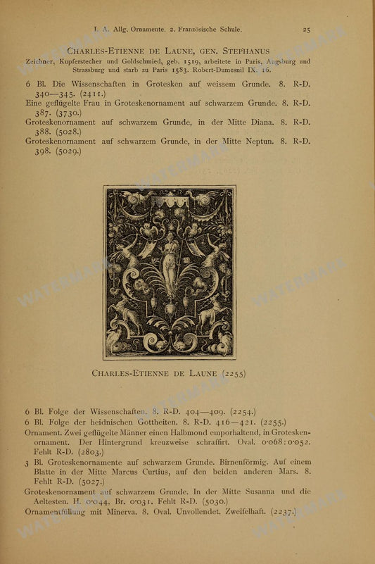 Ornament Book Vintage Prints
