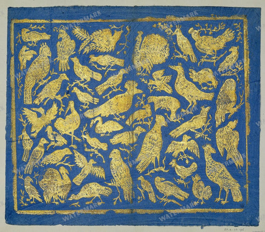 Patterns & Textiles Vintage Paintings