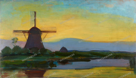 Piet Mondrian Vintage Paintings