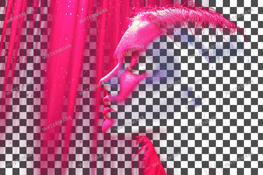 Pink Glitter Lighting Dramatic Transparent Overlay Pngs