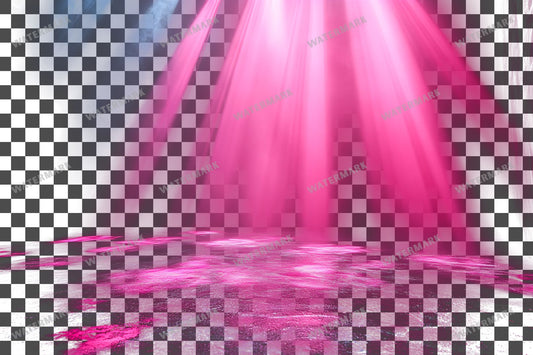 Pink Lighting Dramatic Shadows Transparent Overlay Pngs