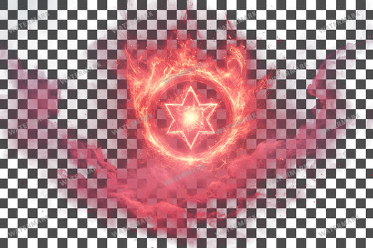 Pink Witch Portal Overlay