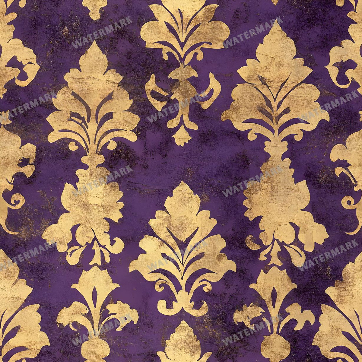Regal Damask seamless pattern digital paper, repeating design 1