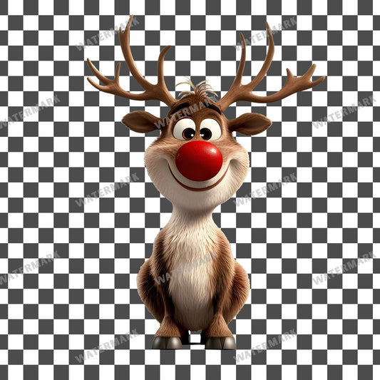 Reindeer Character Clipart Pngs