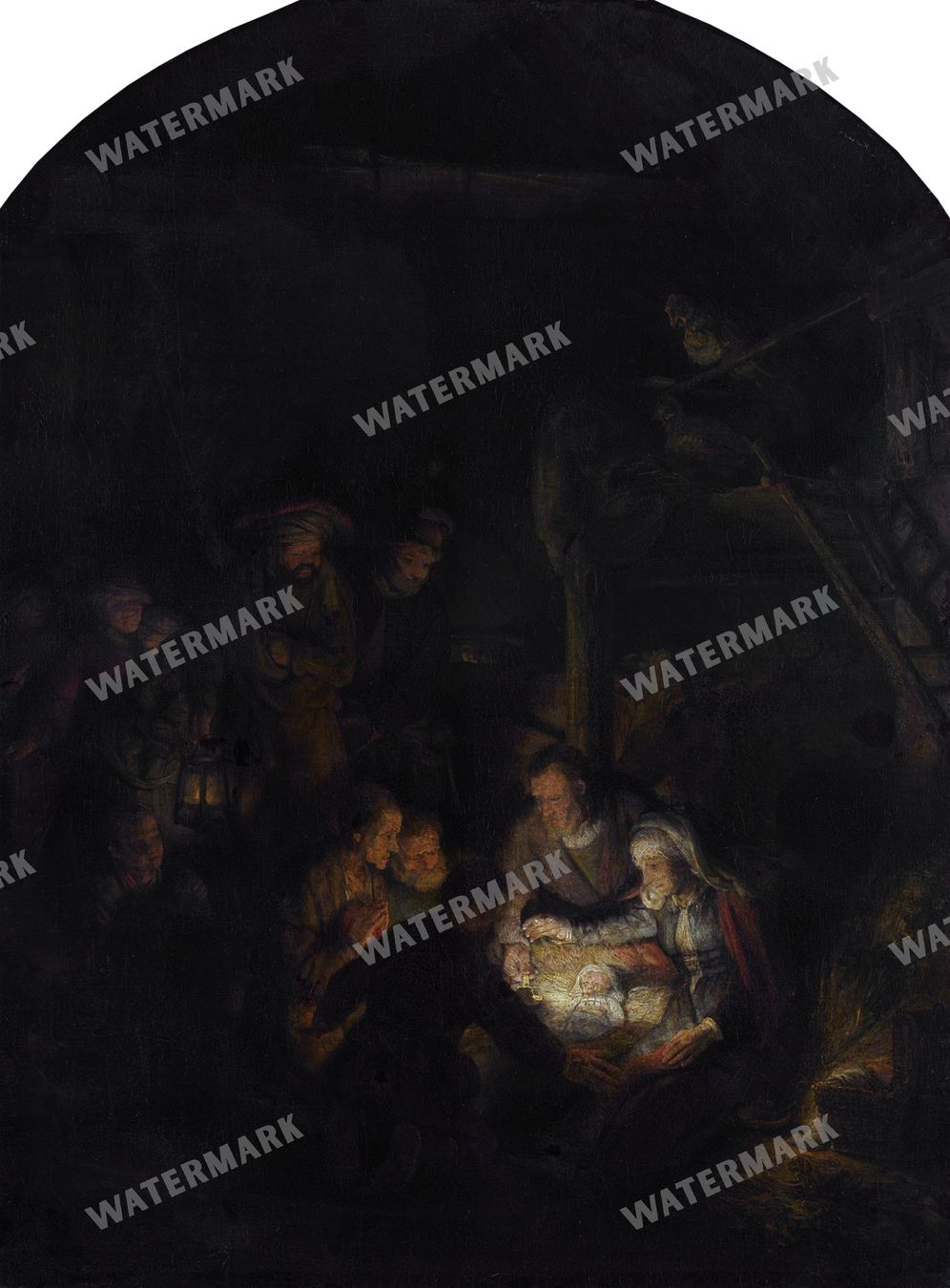 Rembrandt Van Rijn Vintage Paintings