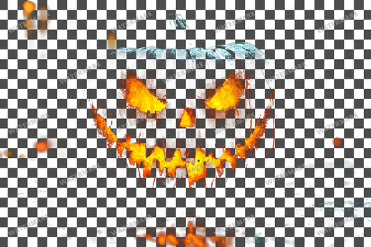 Simple Halloween Overlay On A Digital