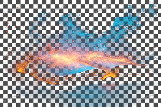 Small Vibrant Witchs Book Overlay
