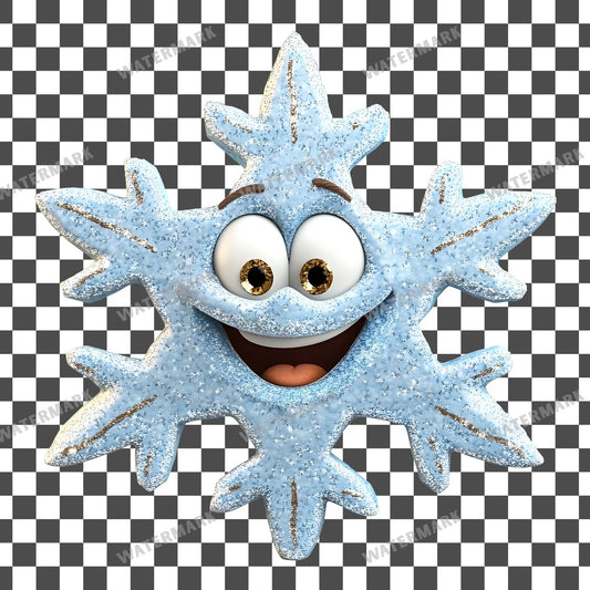 Snowflake Sparkle Clipart Pngs