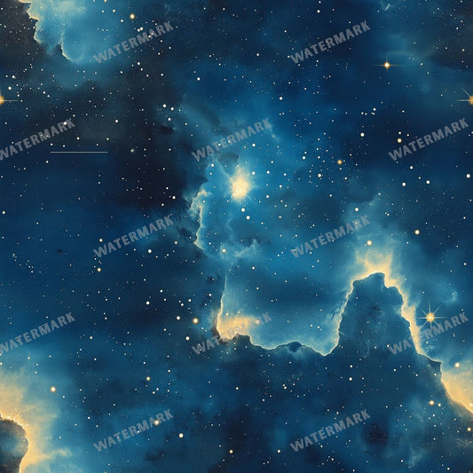 Space And Celestial Seamless Pattern