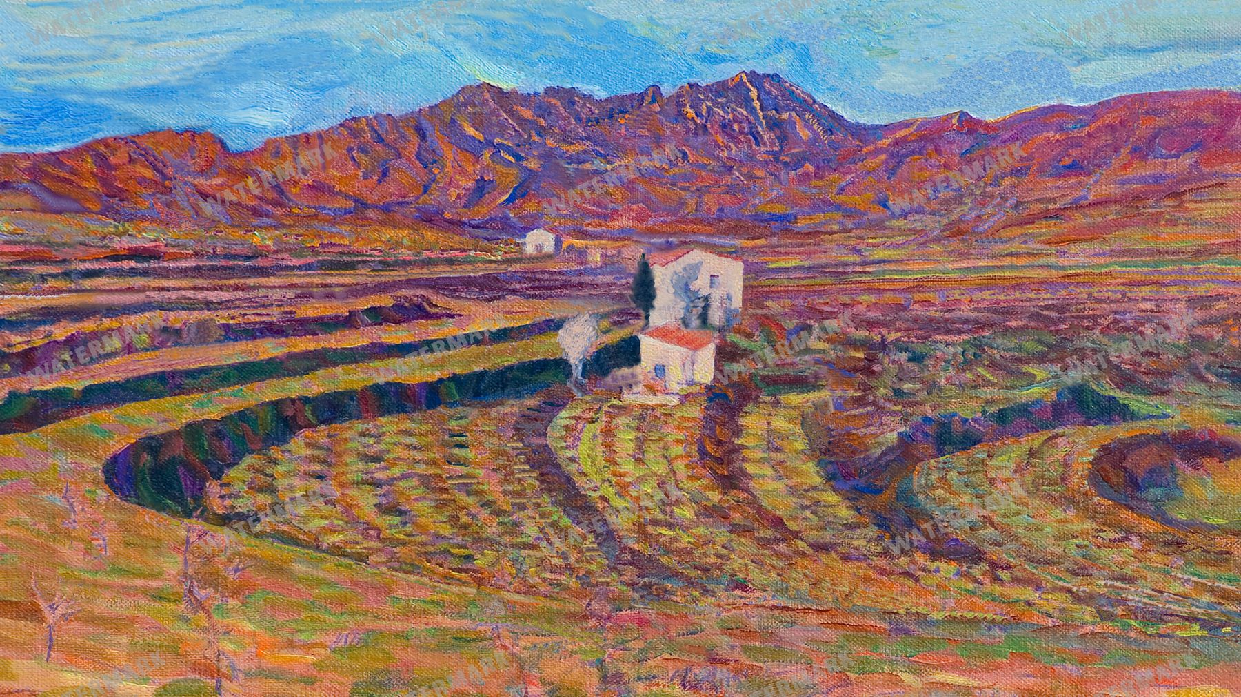 Spain Vintage Paintings Vintage Paintings