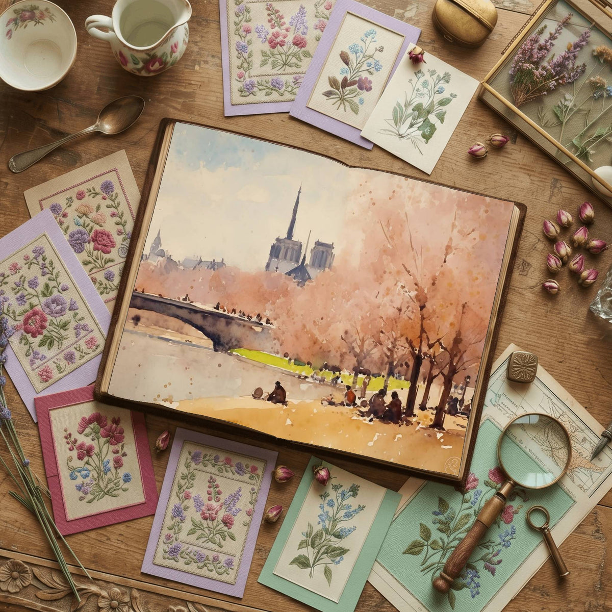 Spring Park Digital Papers
