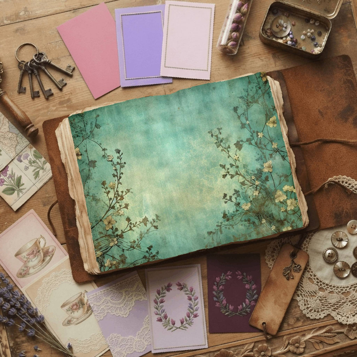 Springblossoms Digital Papers