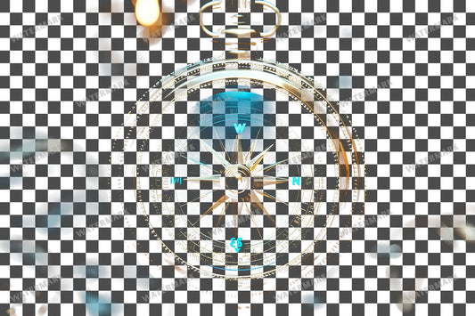 Steampunk Compass Transparent Overlay Pngs