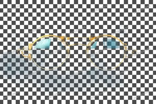 Steampunk Glasses Surrounded Transparent Overlay Pngs
