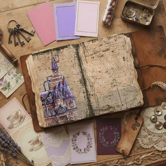 Steampunk Digital Papers
