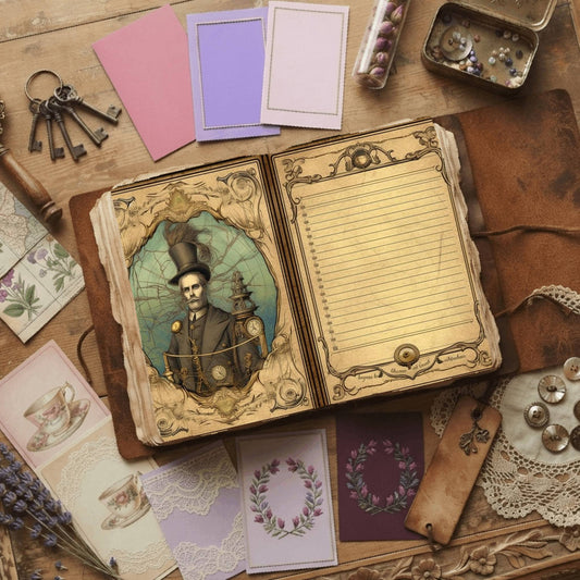 Steampunk Digital Papers