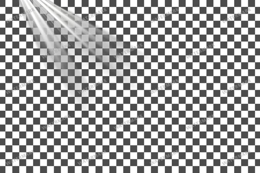 Subtle Light Ray Transparent Overlay Pngs