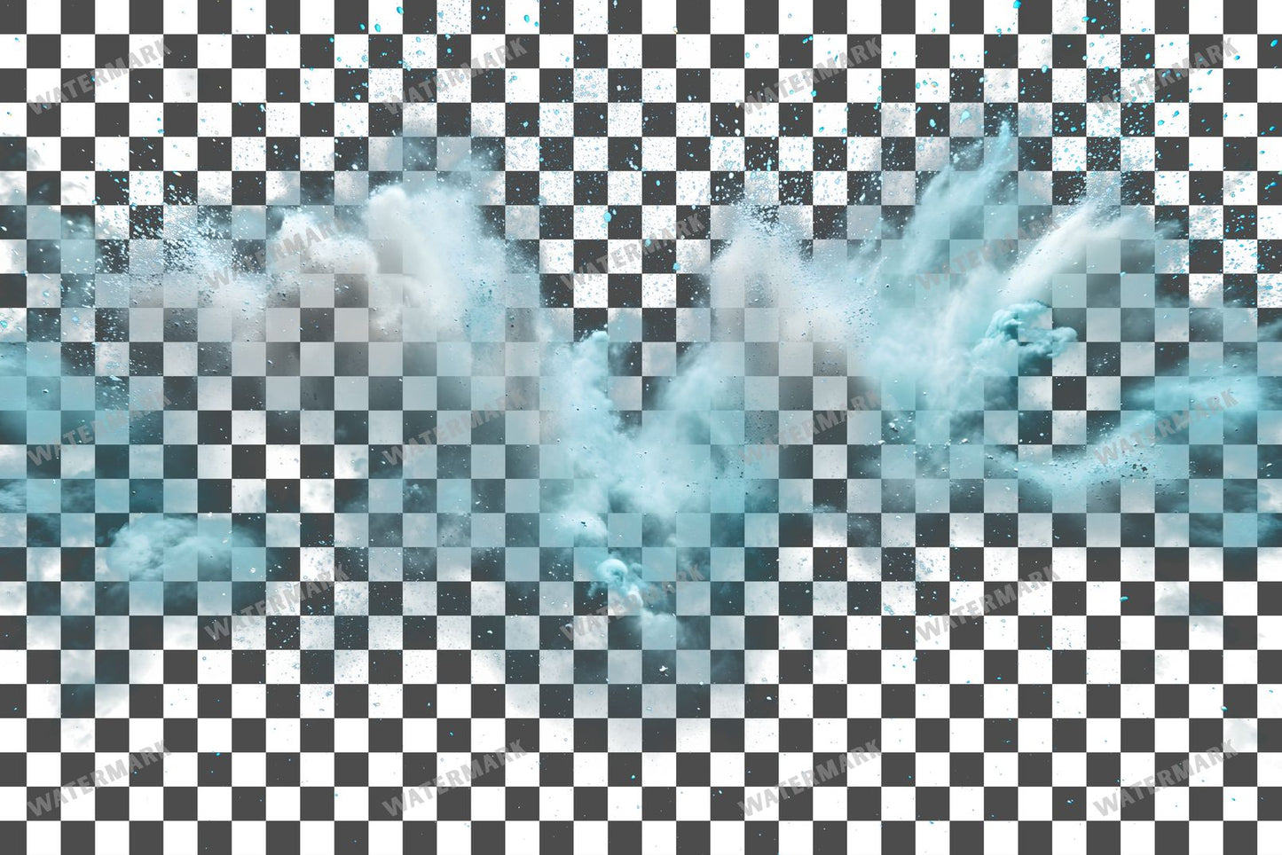 Teal Paint Explosion A Burst Transparent Overlay Pngs