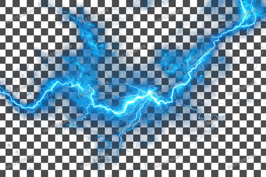 Thunderstorm Lightning Strikes Transparent Overlay Pngs