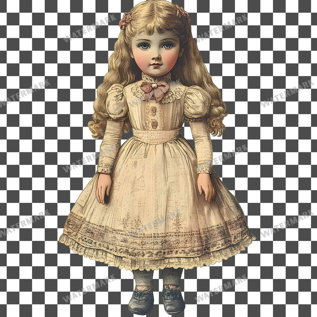 Toy Vintage Style Clipart Pngs