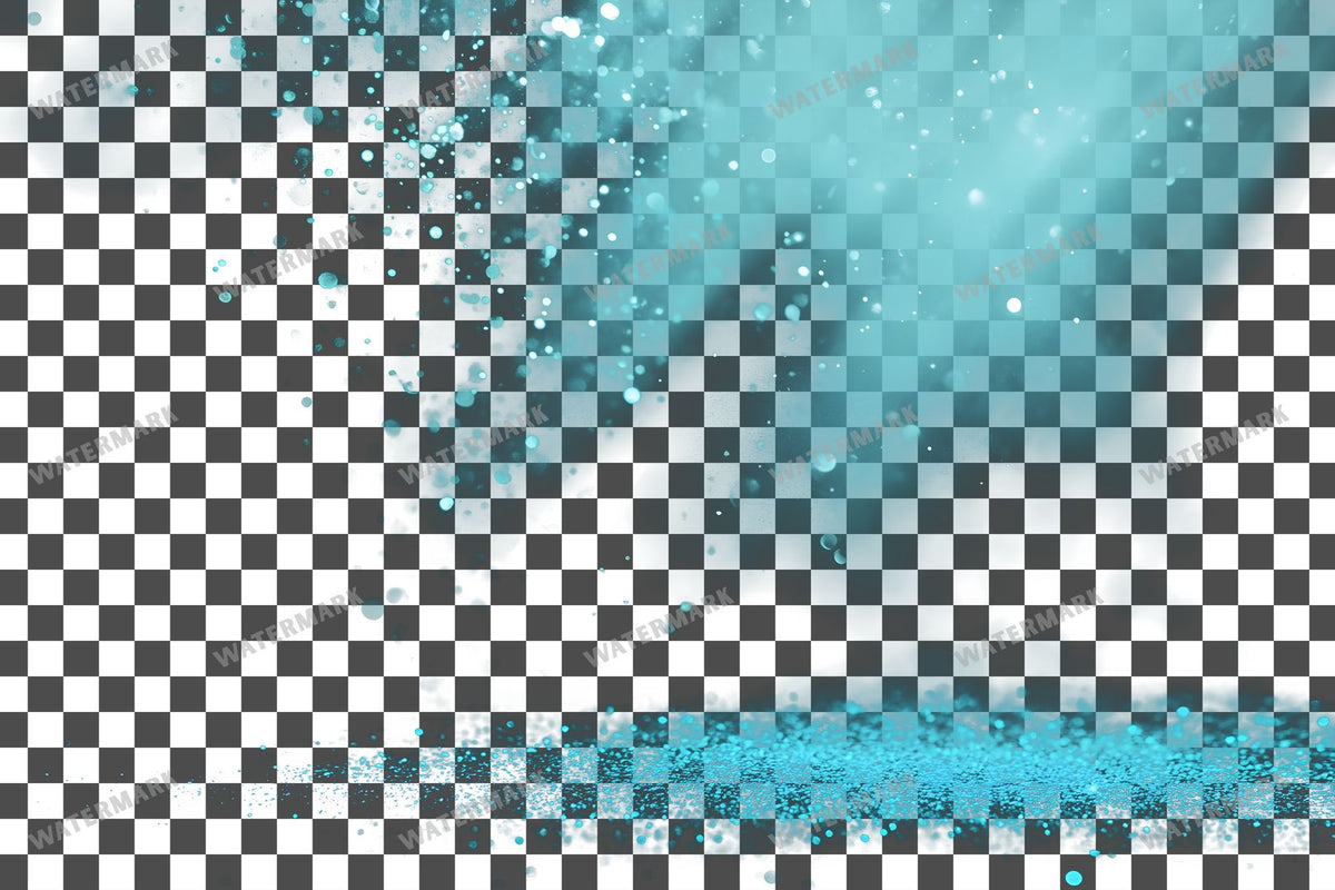 Turquoise Light Transparent Overlay Pngs
