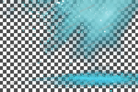 Turquoise Light Transparent Overlay Pngs