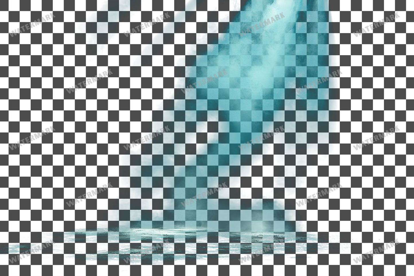 Turquoise Lighting Dramatic Shadow Transparent Overlay Pngs