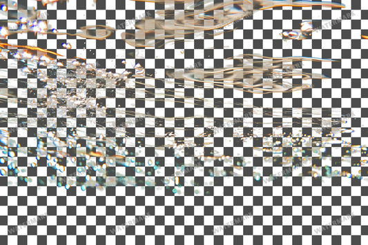 Underwater Light Reflections Transparent Overlay Pngs