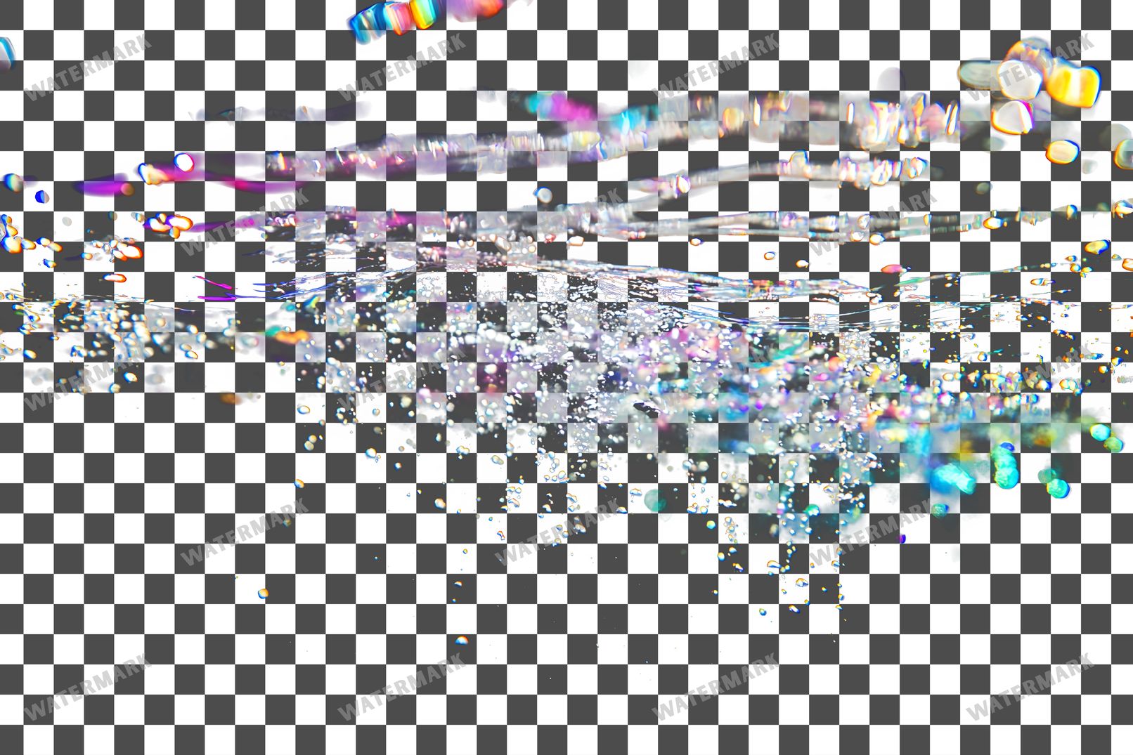 Underwater Lighting Transparent Overlay Pngs