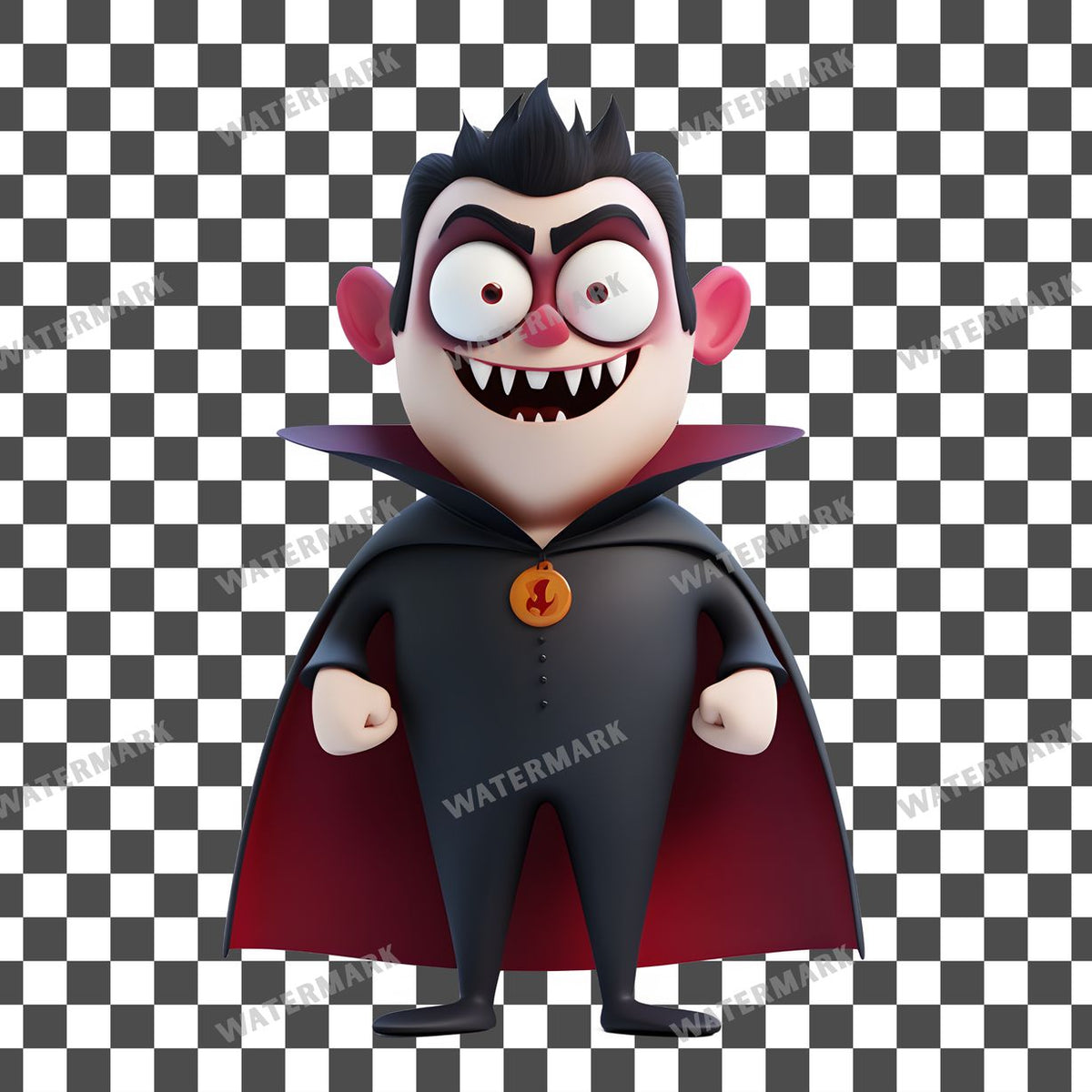 Vampire Character Clipart Pngs