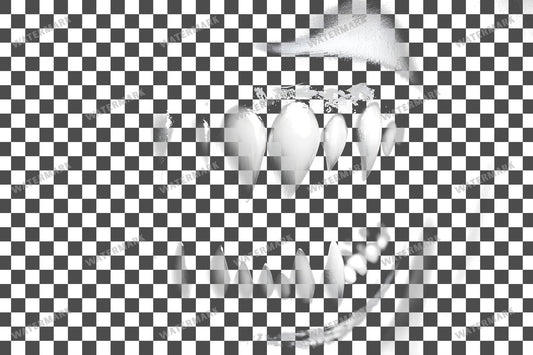 Vampire Teeth Lots Transparent Overlay Pngs