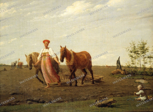 Venetsianov Vintage Paintings