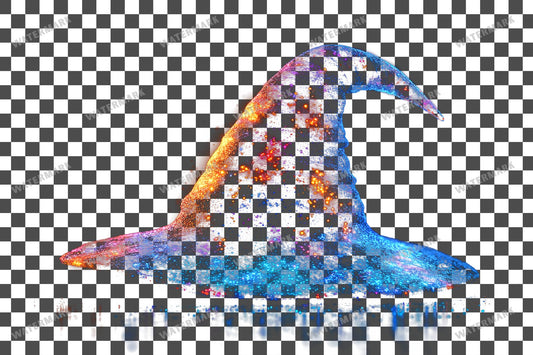 Vibrant Witchs Pointy Hat Transparent Overlay Pngs