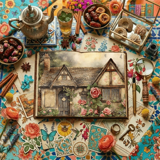 Victorian Garden Digital Papers