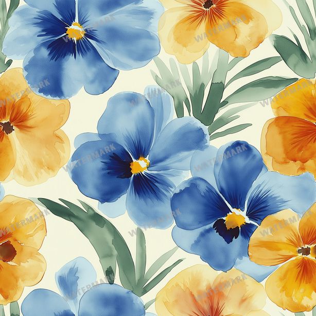 Vintage Floral Seamless Pattern