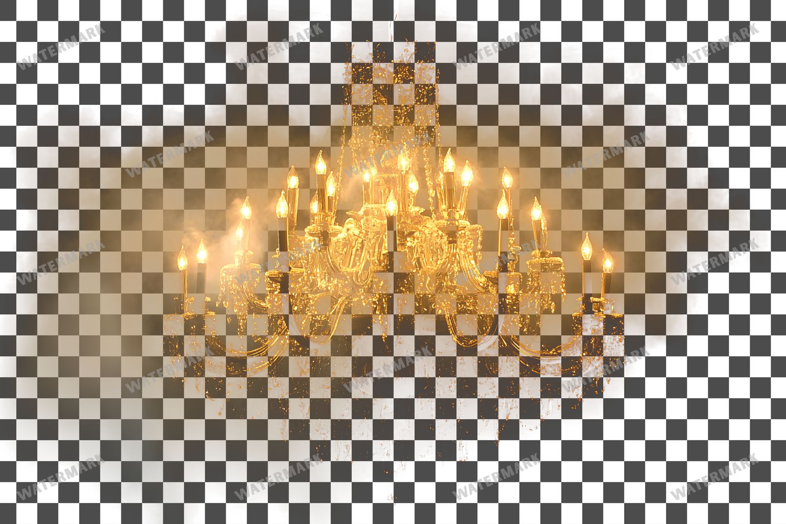 Warm Cozy Magical Disney Style Transparent Overlay Pngs
